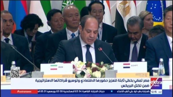 السيسي: استقرار الملاحة أساس للأمن والتنمية