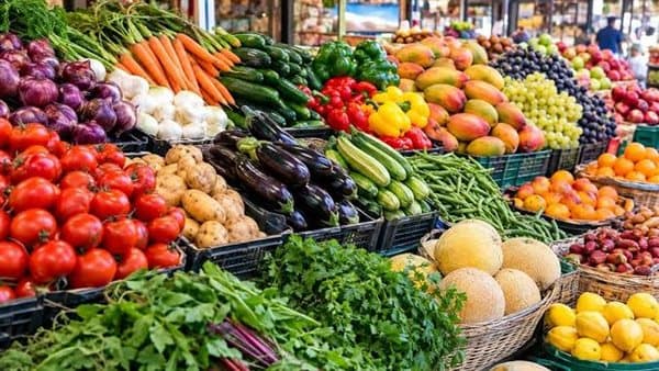 Vegetable and fruit prices on September 14