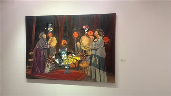 Nour Al-Jalaali's FolkClara Exhibition Opens