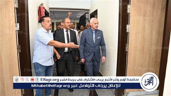 Assiut University President oversees student housing and facilities for disabled