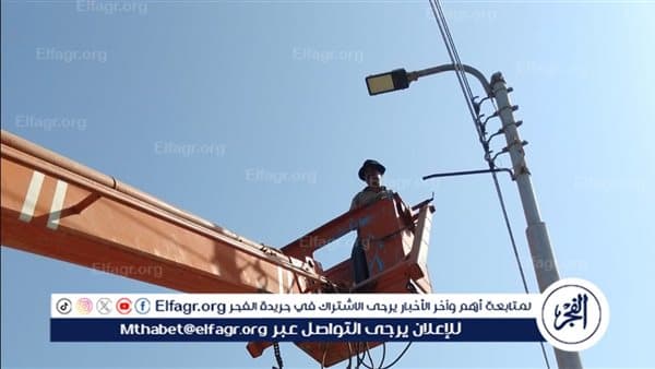 أسيوط تواصل تحسين الإنارة والنظافة
