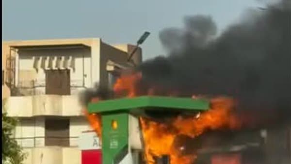 Fire damages ATM at Benha University