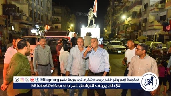 محافظ أسيوط يتفقد ميدان التجنيد بشرق