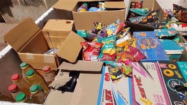 Qena uncovers 436 gas cylinders and expired foods