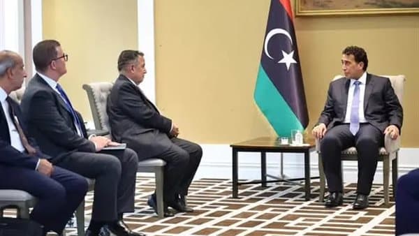 الأمين العام لجامعة الدول العربية يلتقي برئيس ليبيا