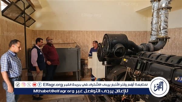 رئيس مياه سوهاج يتابع محطات أخميم