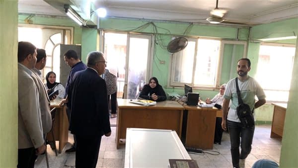 محافظ الدقهلية يزور فرع التأمينات ب المنصورة