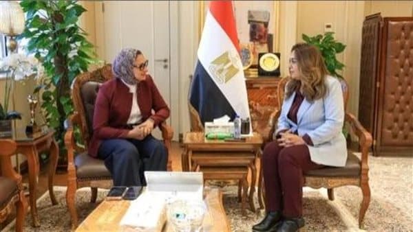 وزيرة التنمية تتابع جهود الوادي الجديد
