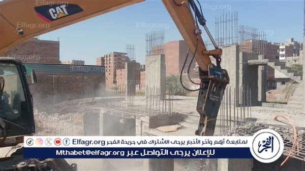 Assiut Removes 41 Encroachments