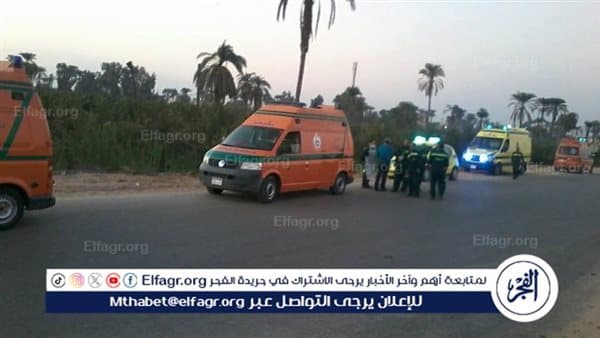 11 مصابًا في انقلاب ميكروباص بني سويف