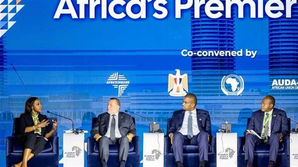 Egypt Central Bank Governor at Alexandria–Africa Forum