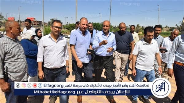 محافظ أسيوط يتفقد ميدان أم البطل