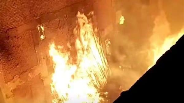 Fire damages wood storage in Qalyoub