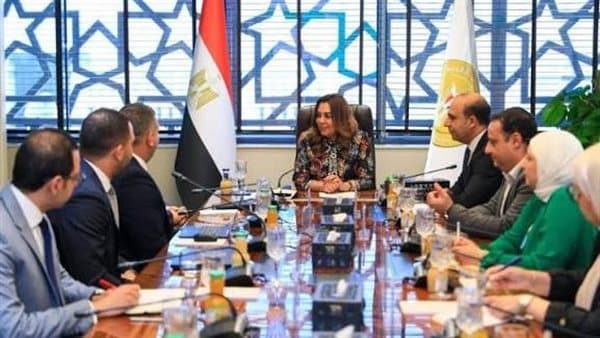 وزيرة التنمية تتشاور مع شركة حول الحلول الرقمية