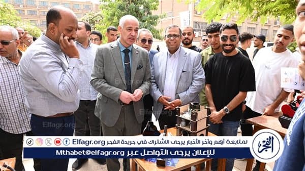 Assiut University President at Sports Day