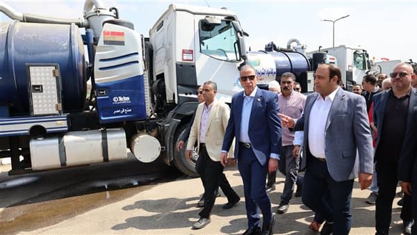 Giza Governor reviews water and sanitation setup for winter