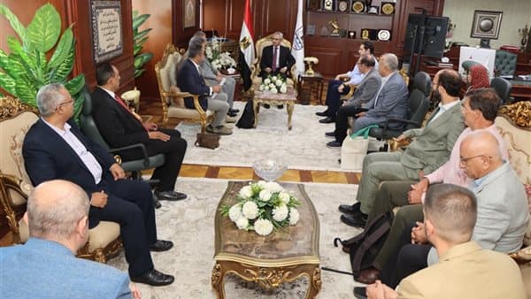 محافظ بني سويف يتحدث عن التعاون الزراعي