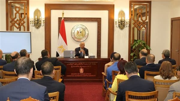وزير الكهرباء يناقش التعاون مع البعثات الخارجية