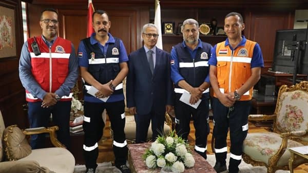 Beni Suef honors emergency responders