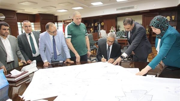 محافظ بني سويف يصدق على مخطط إهناسيا