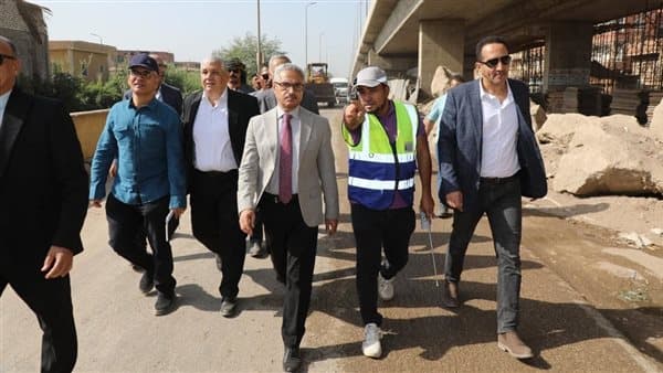 Beni Suef Governor Reviews Road Projects