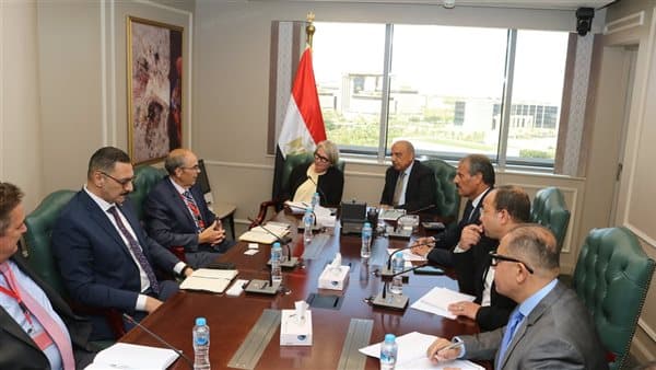 Egyptian Minister of Electricity Meets Finnish Delegation