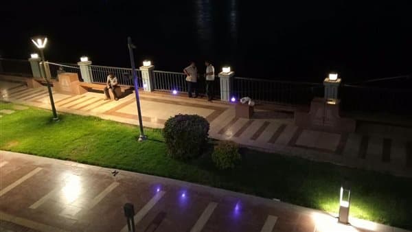 Beni Suef Tourist Walk Lights Up in Purple for Alzheimer's