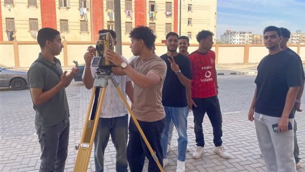 Beni Suef Education resumes practical training for surveying and mapping