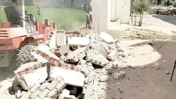 تحرير 44 حالة تعدي على الأراضي بالشرقية
