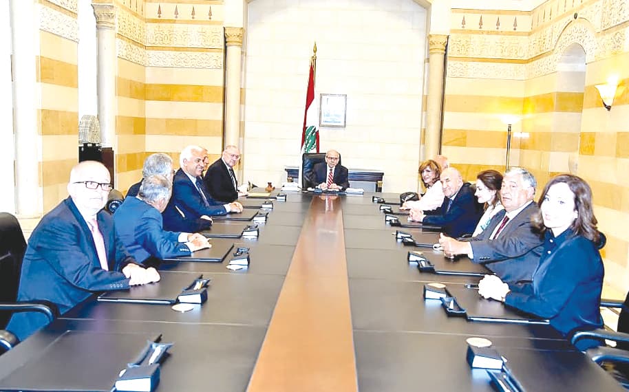 حاكم مصرف لبنان يستقبل وفد الجمعية الاسلامية