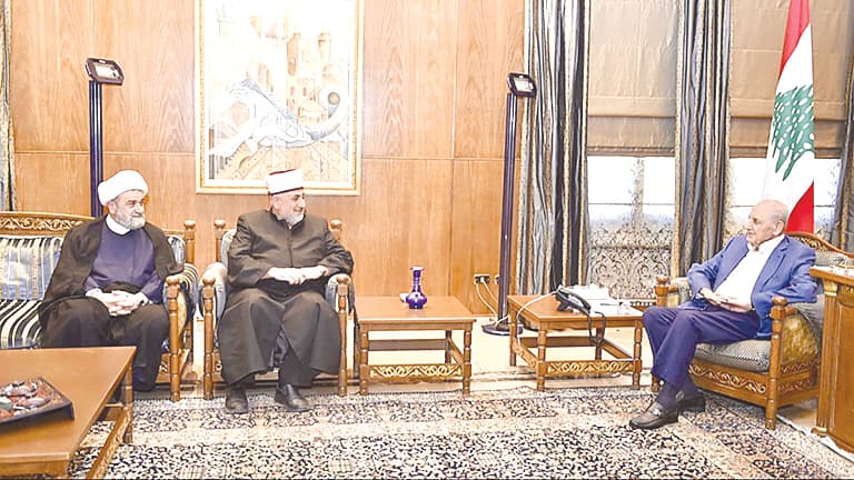 بري: الجيش يدافع عن الوطن وليس المناطق المحتلة