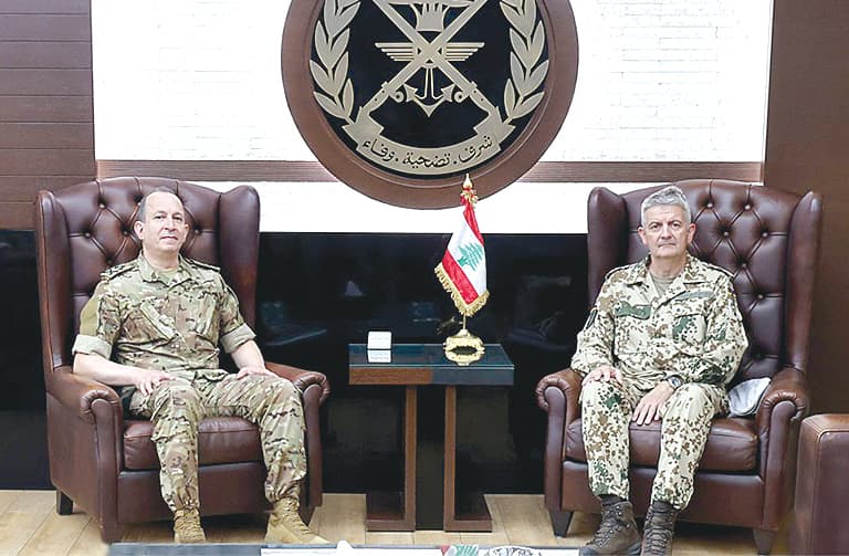 Al-Amad Haikal Meets Solvank on Germany's UNIFIL Role