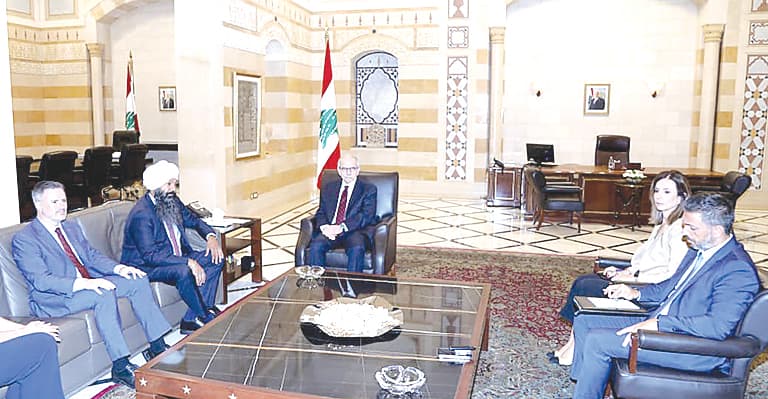 وزير كندي يناقش مع بري دعم بلاده للعودة والتعافي