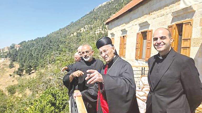 Shepherd tours al-Jubba and Ehden monasteries