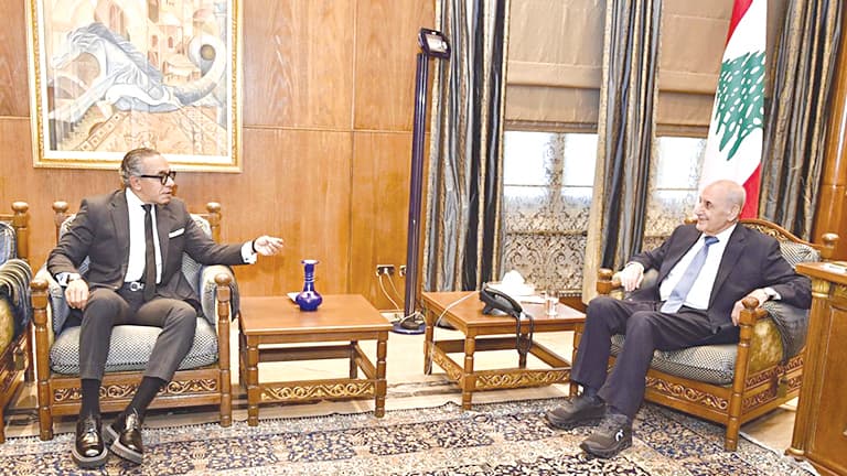 بري يلتقي سفراء اليونان ومصر ويتابع قضايا تشريعية