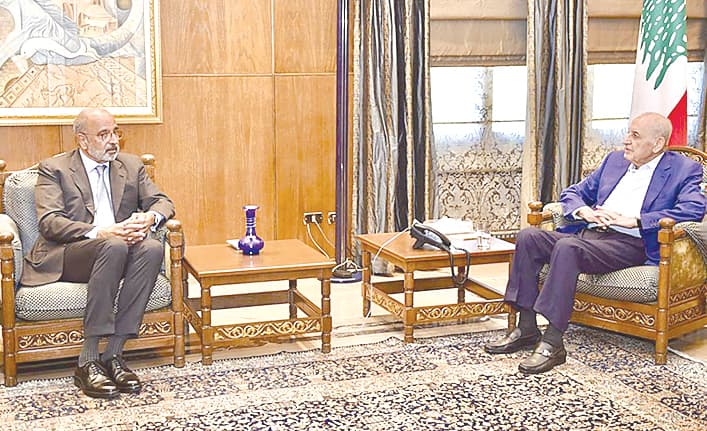 بري يتابع مع الحوت وريزا ويستقبل هيئة الشراء
