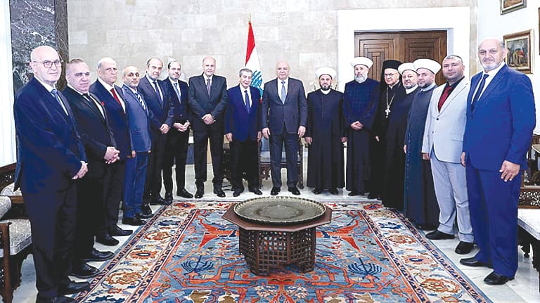 Aoun commends Barrie and US efforts