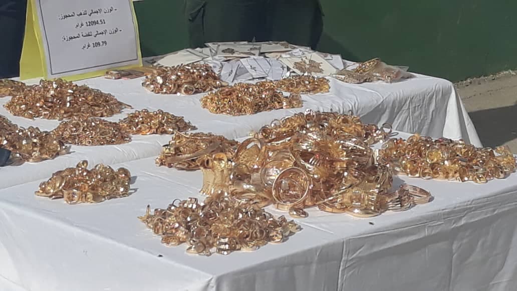 Oran SRLCO Detains 7kg of Gold
