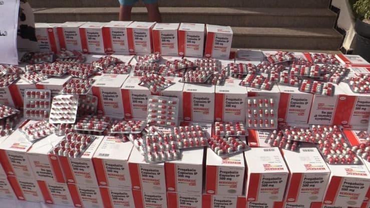 Boumerdes: 5 detained, 6441 Pregabalin capsules seized