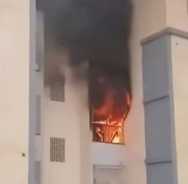 Oran: Another Fire in Tlelilat Valley Rescued 6 People by Civil Protection