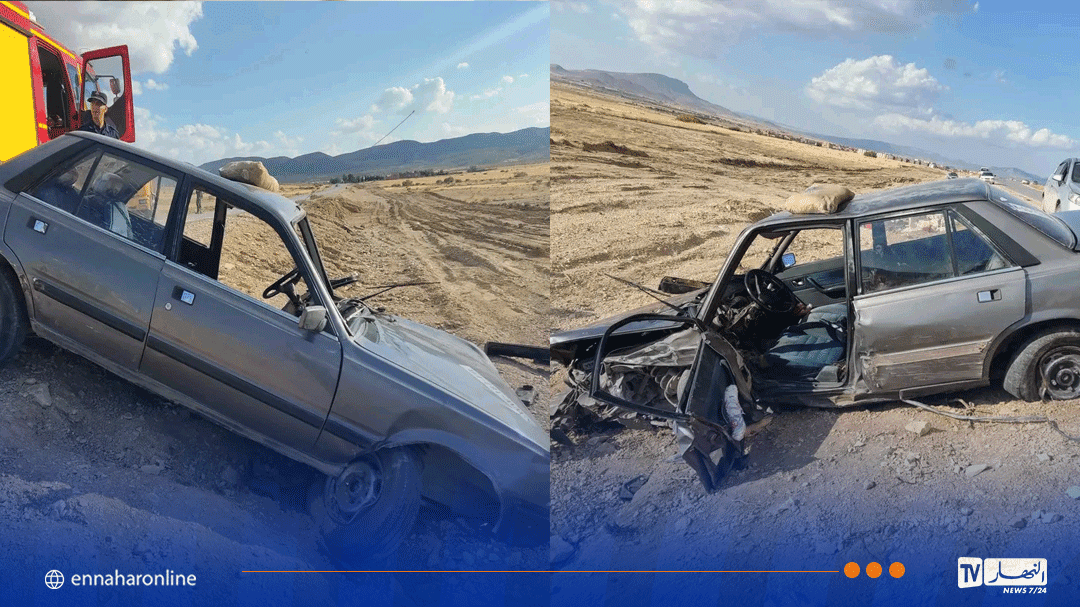 Tebessa Car Crash Leaves Three Injured