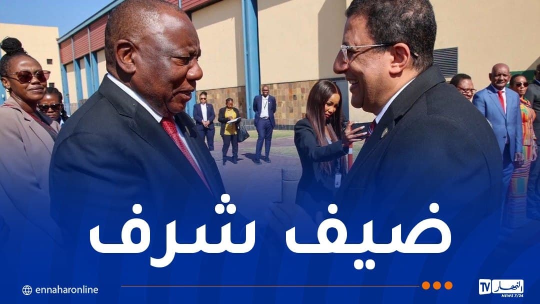 بو تطبيق يرحب برئيس جنوب إفريقيا في البرلمان