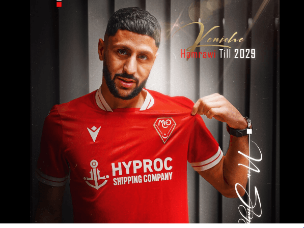 Mouloudia of Oran signs Kenech to a three-year contract