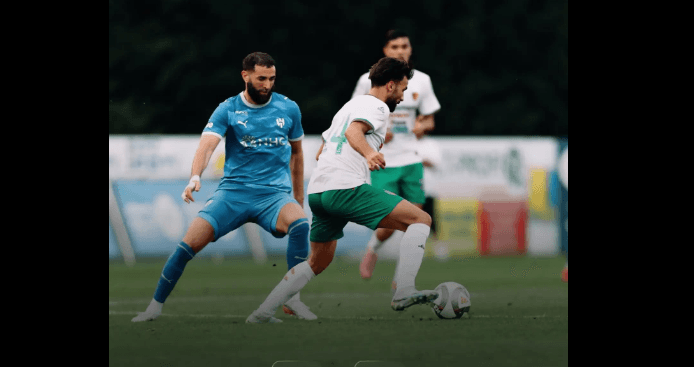 مولودية الجزائر تتفوق على الهلال السعودي في ودية