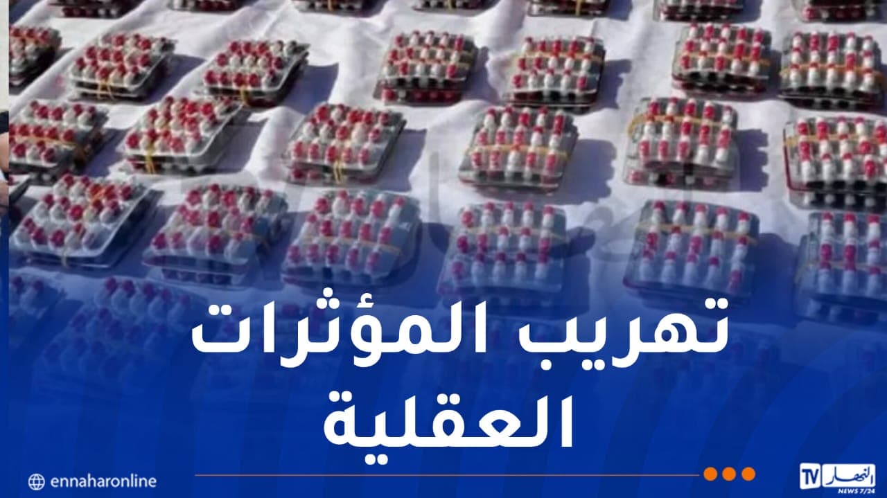 Tébessa Customs Seize 14,000 Pills