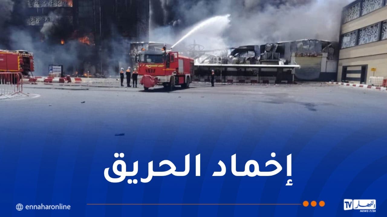 إخماد حريق مخزن ورقلة وخسائر بشرية