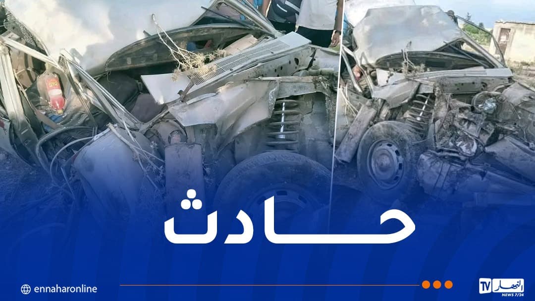 Tebessa: Three Injured in Car Crash in Ain El Zrqa