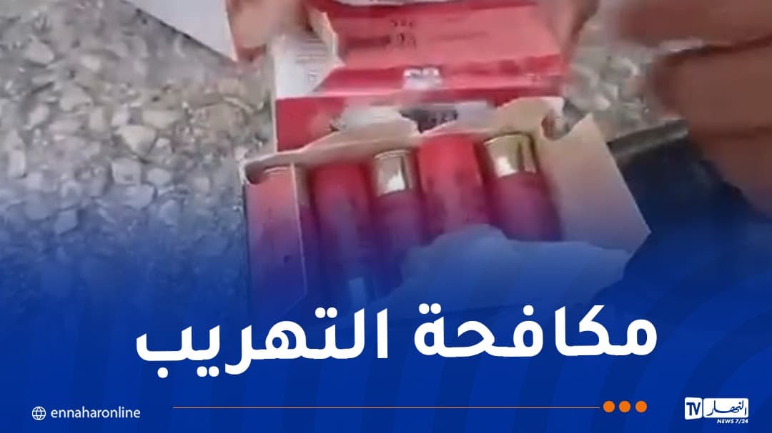 Tébessa: Suspect Arrested and 7,125 Hunting Cartridges Seized in Police Operation