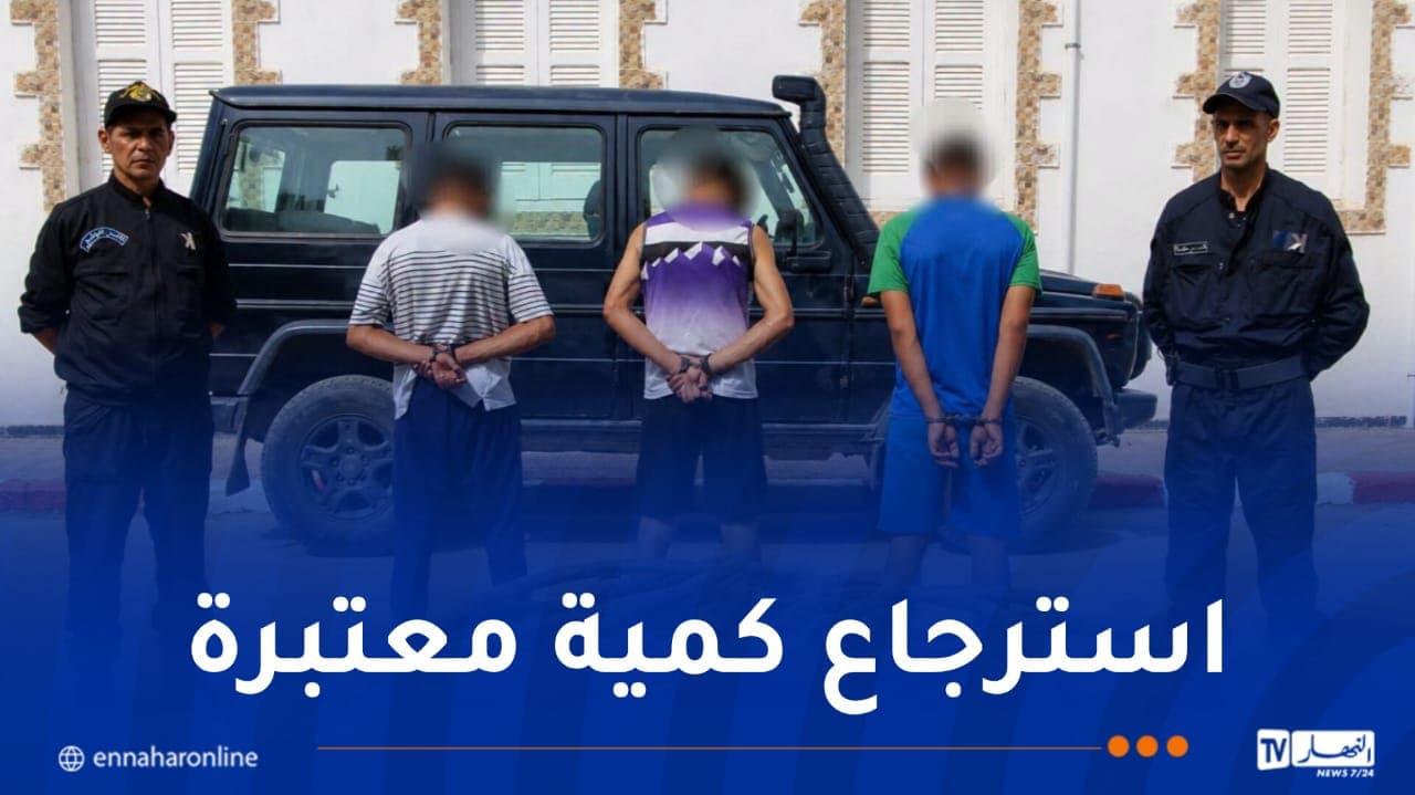 شرطة غليزان توقف 3 أشخاص متورطين في سرقة كوابل نحاسية