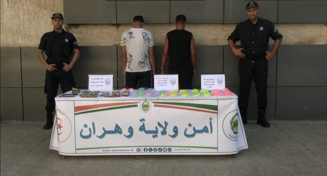Oran Police Stop Ecstasy Distribution